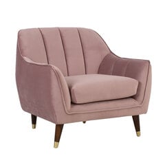 Кресло JOANNA 84x83xH80.5 см, пурпурно-розовый бархат цена и информация | Кресла | hansapost.ee