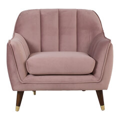 Кресло JOANNA 84x83xH80.5 см, пурпурно-розовый бархат цена и информация | Кресла | hansapost.ee