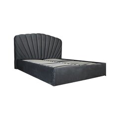 Кровать Eva, 160x200 см, серый бархат цена и информация | Кровати | hansapost.ee