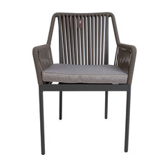 Стул ANDROS 56x57xH85 см, серый/серо-коричневый цена и информация |  Садовые стулья, кресла, пуфы | hansapost.ee
