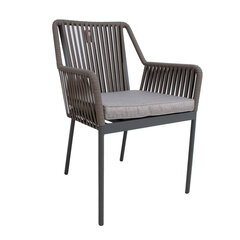 Стул ANDROS 56x57xH85 см, серый/серо-коричневый цена и информация |  Садовые стулья, кресла, пуфы | hansapost.ee