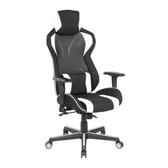Геймерское кресло МАСТЕР-2, черное/белое цена и информация | Офисные кресла | hansapost.ee
