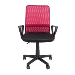 Рабочий стул BELINDA, черный/красный цена и информация | Офисные кресла | hansapost.ee