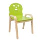 Lastetool HAPPY 39x36xH61cm, roheline hind ja info | Lauad ja toolid lastele | hansapost.ee