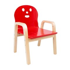 Lastetool HAPPY 39x36xH60cm, punane hind ja info | Lauad ja toolid lastele | hansapost.ee