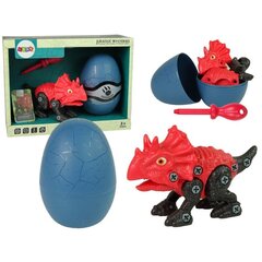 Set Dinosaur Triceratops with Egg DIY Screwdriver hind ja info | Klotsid ja konstruktorid | hansapost.ee