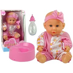 Pink Baby Doll Potty Drink Pee 24 cm цена и информация | Игрушки для девочек | hansapost.ee