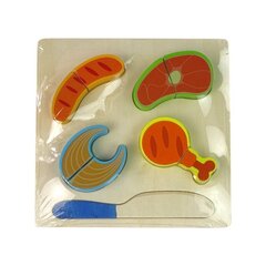 Wooden Set Of Fish Meat Dishes For Slicing price and information | Toys for girls | hansapost.ee