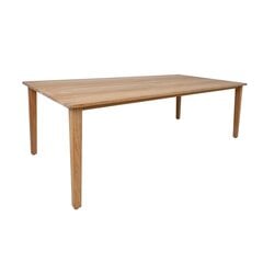 Laud MALDIVE 220x100xH75cm, tiikpuu price and information | Garden tables | hansapost.ee