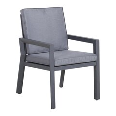Стул TOMSON, 61x64.6xH88 см, тёмно-серый цена и информация |  Садовые стулья, кресла, пуфы | hansapost.ee