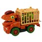 Dinosaur Truck Transporter for Disassembly Orange Accessories hind ja info | Mänguasjad poistele | hansapost.ee