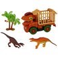 Dinosaur Truck Transporter for Disassembly Orange Accessories hind ja info | Mänguasjad poistele | hansapost.ee