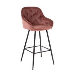 Барный стул BRITA, розовый бархат цена и информация | Комплекты мебели для столовой | hansapost.ee