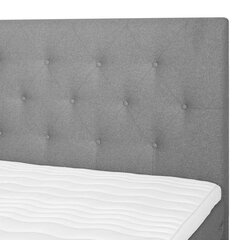 Bed LEONI 160x200cm, grey цена и информация | Кровати | hansapost.ee