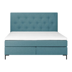 Bed LEONI 160x200cm, blue цена и информация | Кровати | hansapost.ee