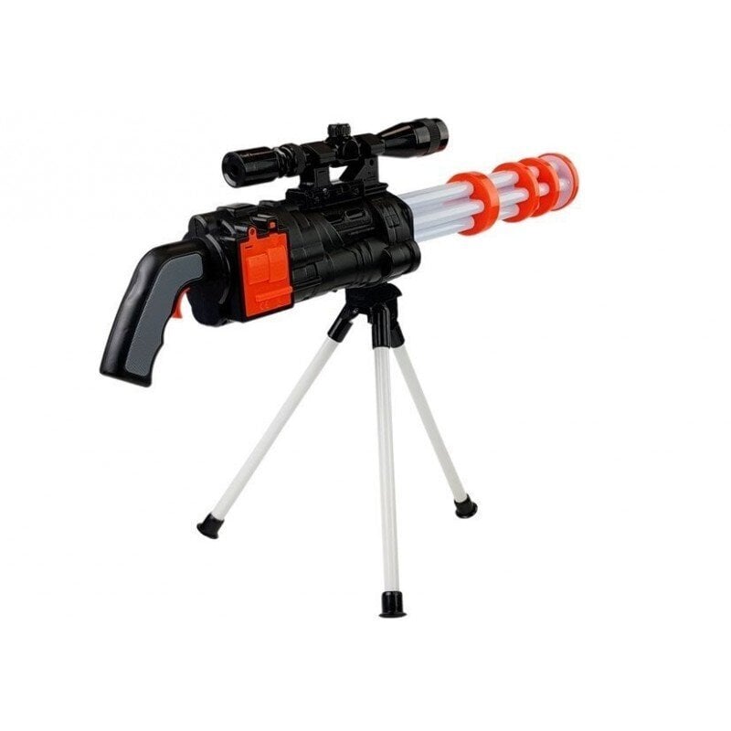 Battery Operated Sniper Rifle Rotary Cannon Police 62 cm price and information | Mänguasjad poistele | hansapost.ee