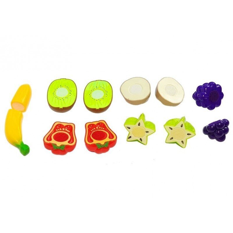Fruit and Vegetable Chopping Set hind ja info | Mänguasjad tüdrukutele | hansapost.ee