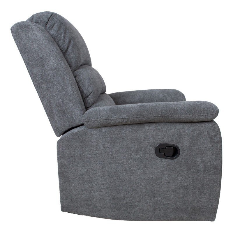 Tugitool MANUEL manuaalne recliner, hall hind ja info | Tugitoolid | hansapost.ee