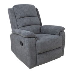 Кресло-реклайнер MANUEL, ручной механизм, серый цена и информация | Кресла для отдыха | hansapost.ee