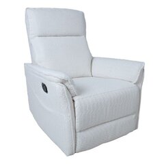 Tugitool GERRY manuaalne recliner, valge hind ja info | Tugitoolid | hansapost.ee