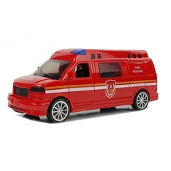 Fire Department Auto with Drawstring with Lights and Sound hind ja info | Mänguasjad poistele | hansapost.ee