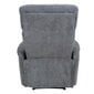 Tugitool BARCLAY manuaalne recliner, hall цена и информация | Tugitoolid | hansapost.ee