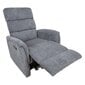 Tugitool BARCLAY manuaalne recliner, hall цена и информация | Tugitoolid | hansapost.ee