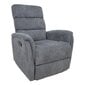 Tugitool BARCLAY manuaalne recliner, hall цена и информация | Tugitoolid | hansapost.ee