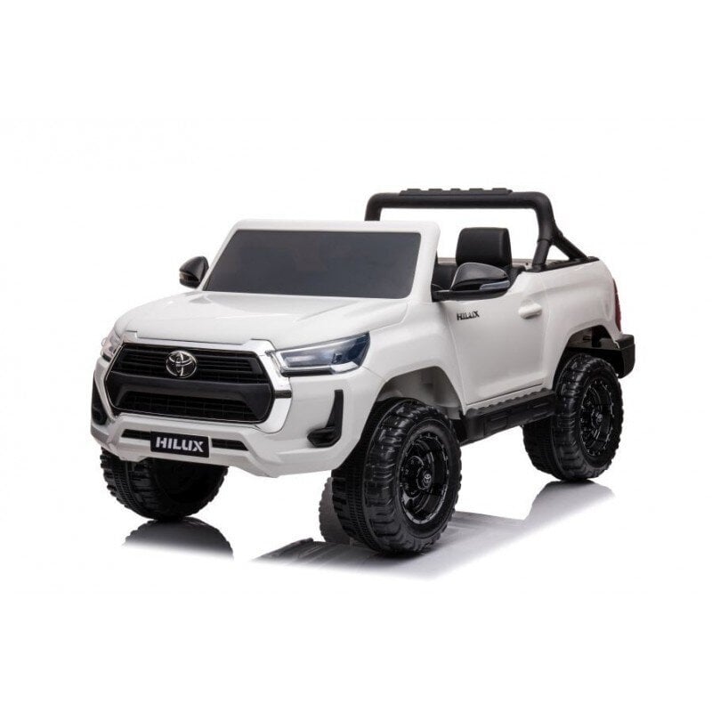 Electric Ride On Car Toyota Hilux DK-HL860 White цена и информация | Laste elektriautod | hansapost.ee