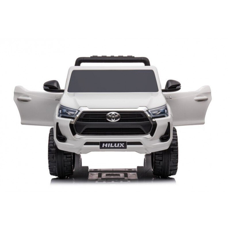 Electric Ride On Car Toyota Hilux DK-HL860 White цена и информация | Laste elektriautod | hansapost.ee