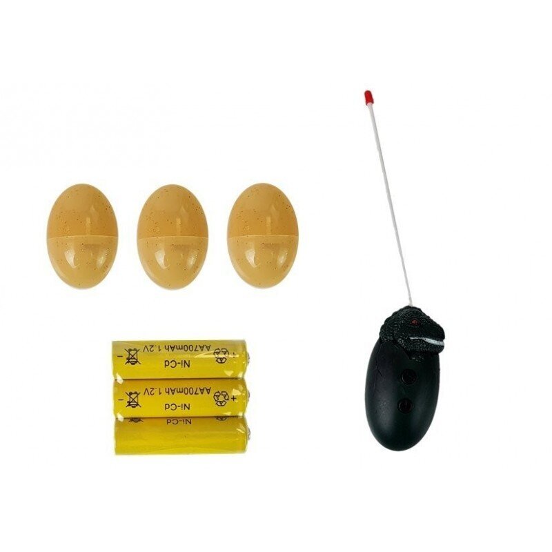 Dinosaur Remote Controlled R / C Gray with Sound Lays Eggs Projector hind ja info | Mänguasjad poistele | hansapost.ee
