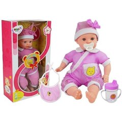 Doll Baby 45 cm Pink Clothing hind ja info | Mänguasjad tüdrukutele | hansapost.ee