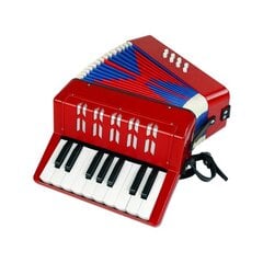 Accordion Musical Instrument for Kids Music Red цена и информация | Развивающие игрушки для детей | hansapost.ee