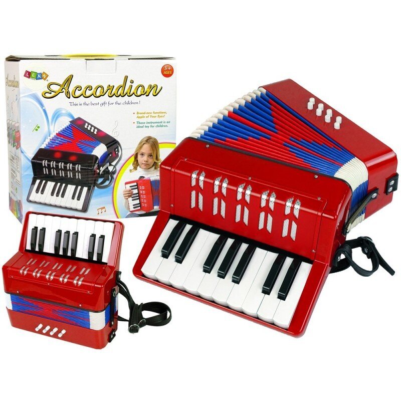 Accordion Musical Instrument for Kids Music Red hind ja info | Arendavad laste mänguasjad | hansapost.ee