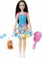 Nukk My First Barbie mustajuukseline hind ja info | Mänguasjad tüdrukutele | hansapost.ee