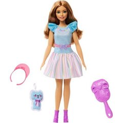 Nukk My First Barbie pruunijuukseline hind ja info | Mänguasjad tüdrukutele | hansapost.ee