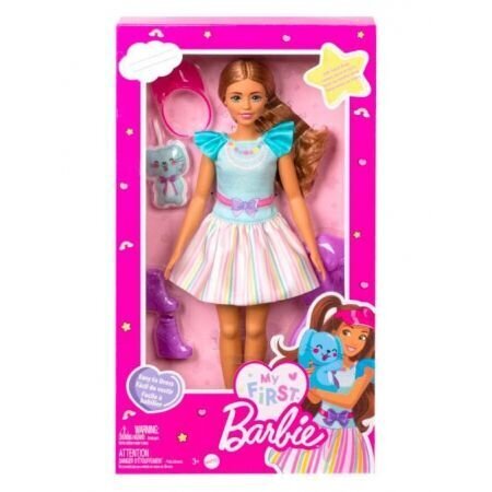 Nukk My First Barbie pruunijuukseline цена и информация | Mänguasjad tüdrukutele | hansapost.ee