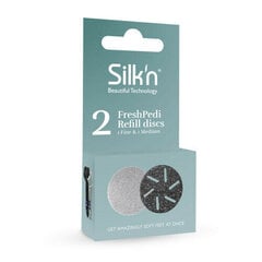 Скребковые диски для ножного скребка Silk'n FreshPedi Soft&Medium (2 шт.) цена и информация | Аксессуары к товарам для красоты | hansapost.ee