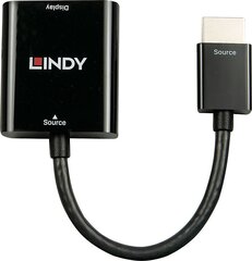 Lindy HDMI į VGA 38291 цена и информация | Кабели и провода | hansapost.ee