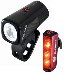 Комплект велосипедных фонарей Sigma Buster 400 + Blaze Flash USB цена и информация | Велосипедные фонари, отражатели | hansapost.ee