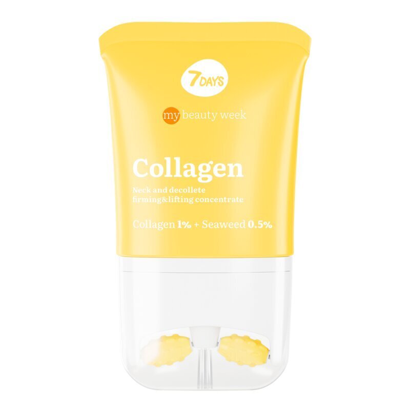 Kaela- ja dekolteekreem 7 Days Collagen, 80 ml hind ja info | Näokreemid | hansapost.ee