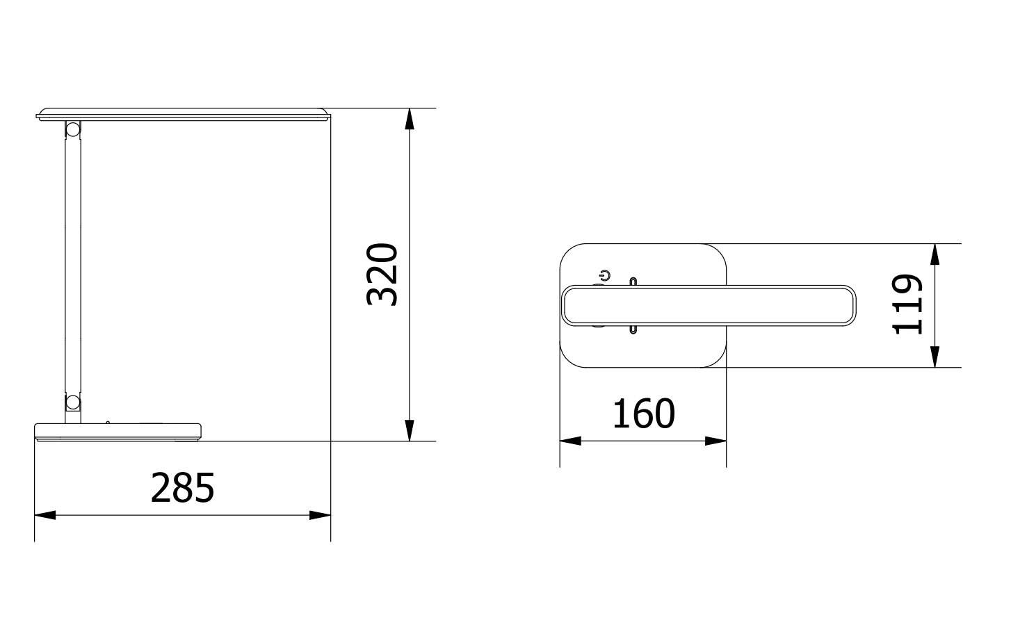 GTV LED-lamp IZUKA, 6W, 400lm, 3000K/4000K/6400K - LB-IZK6WCCT-10 цена и информация | Laualambid | hansapost.ee