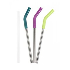 Многоразовые соломинки Klean Kanteen 10 мм Straw 3-Pack цена и информация | Столовые и кухонные приборы | hansapost.ee