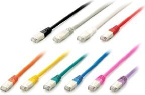 Соединительный кабель Equip Cat.6 S/FTP605520, 1м цена и информация | Кабели и провода | hansapost.ee