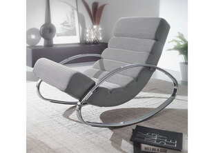 Кресло-качалка Relax, серый цвет цена и информация | Кресла | hansapost.ee