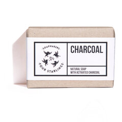 Tahke näopuhastusvahend probleemsele nahale Four Starlings Charcoal, 110 g hind ja info | Four Starlings Parfüümid, lõhnad ja kosmeetika | hansapost.ee