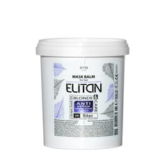 Juuksemask-palsam Elitan Anti Yellow Smoky Silver, 500 ml hind ja info | Juuksemaskid, õlid ja seerumid | hansapost.ee