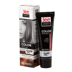 Tooniv palsam Jee Cosmetics värv 537 Coffee-golden, 100 ml hind ja info | Juuksevärvid | hansapost.ee