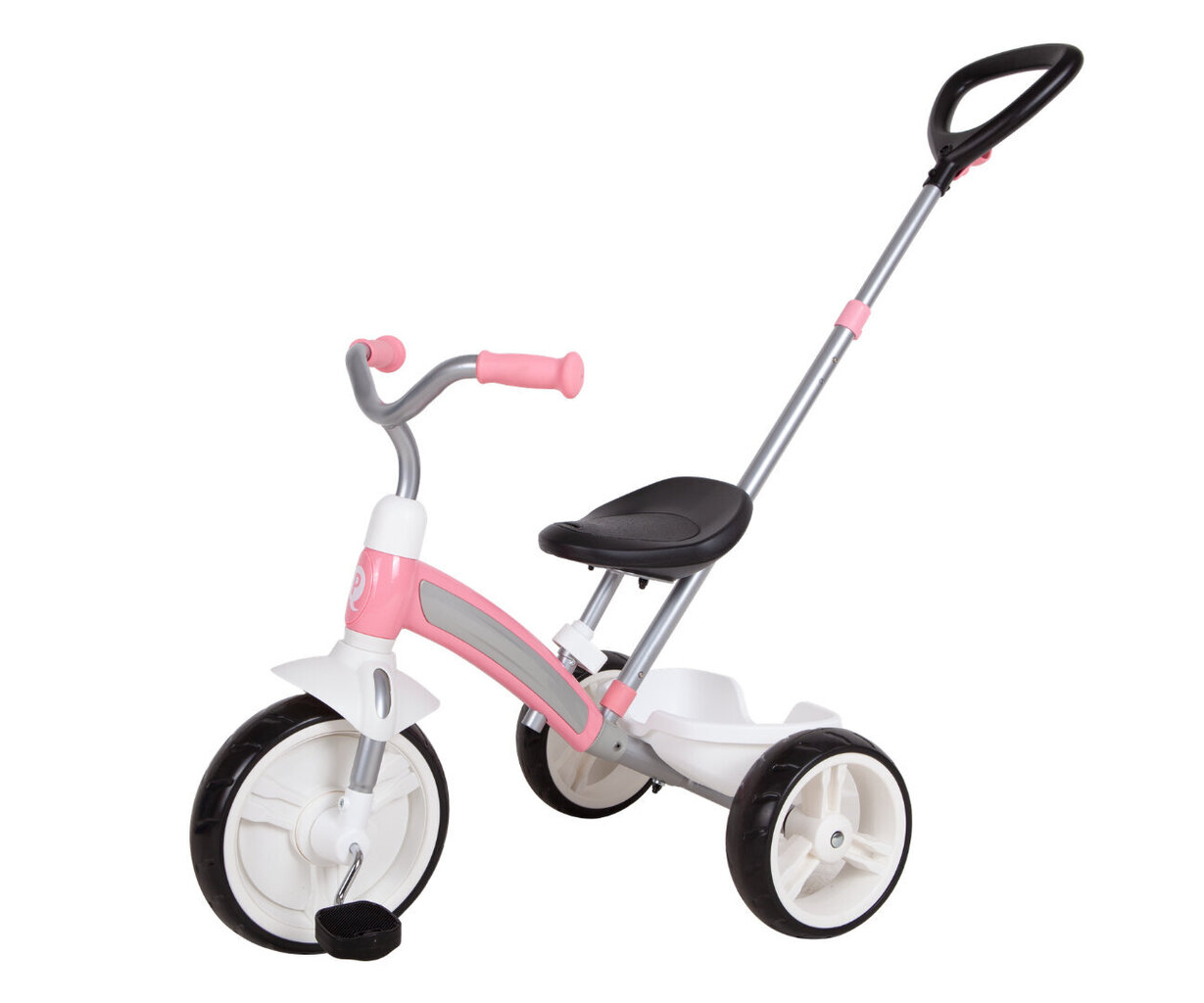 Qplay kolmerattaline, roosa/valge hind ja info | Kolmerattalised jalgrattad lastele | hansapost.ee
