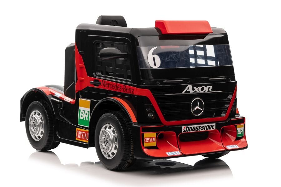Ühekohaline elektriauto lastele Mercedes-Benz Axor XMX622, punane цена и информация | Laste elektriautod | hansapost.ee